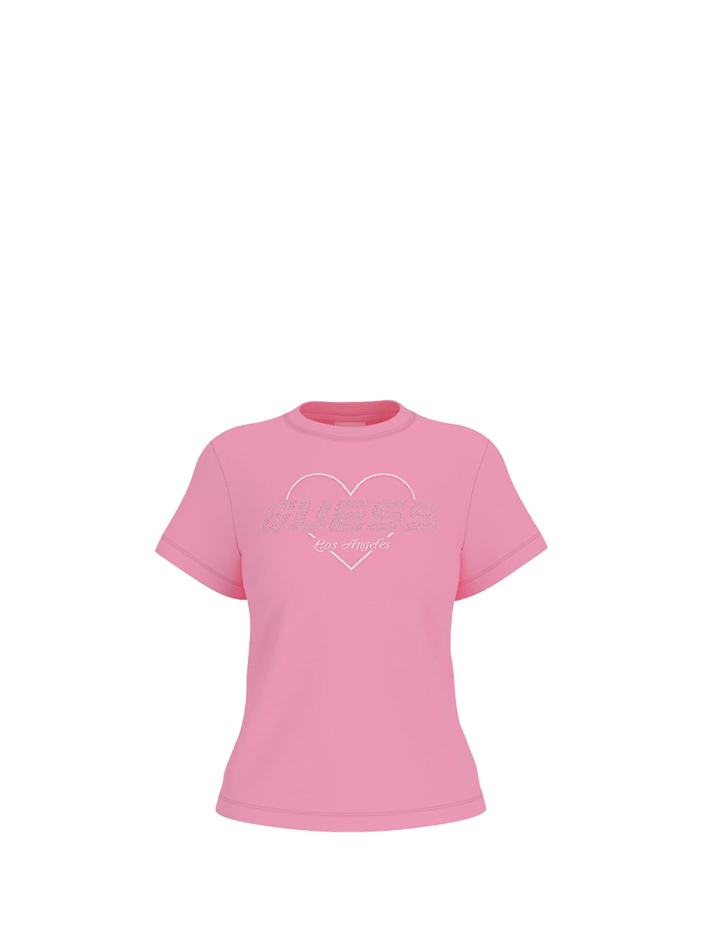 GUESS ATHLEISURE 2 USCITA Guess T-Shirt Donna Pink - Rosa PINK
