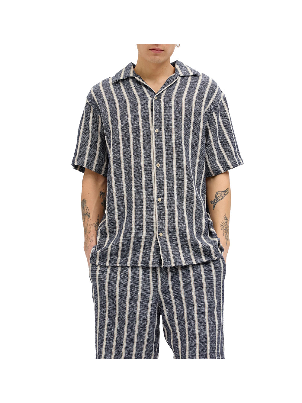 JACK&JONES PREMIUM Jack&Jones Camicia Uomo Blu Blu