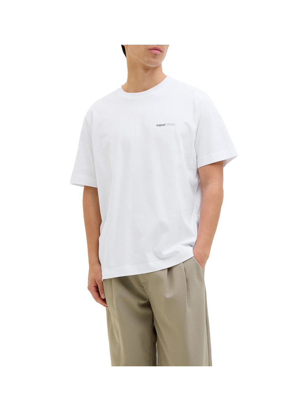 JACK&JONES PREMIUM Jack&Jones T-Shirt Uomo Bianco Bianco