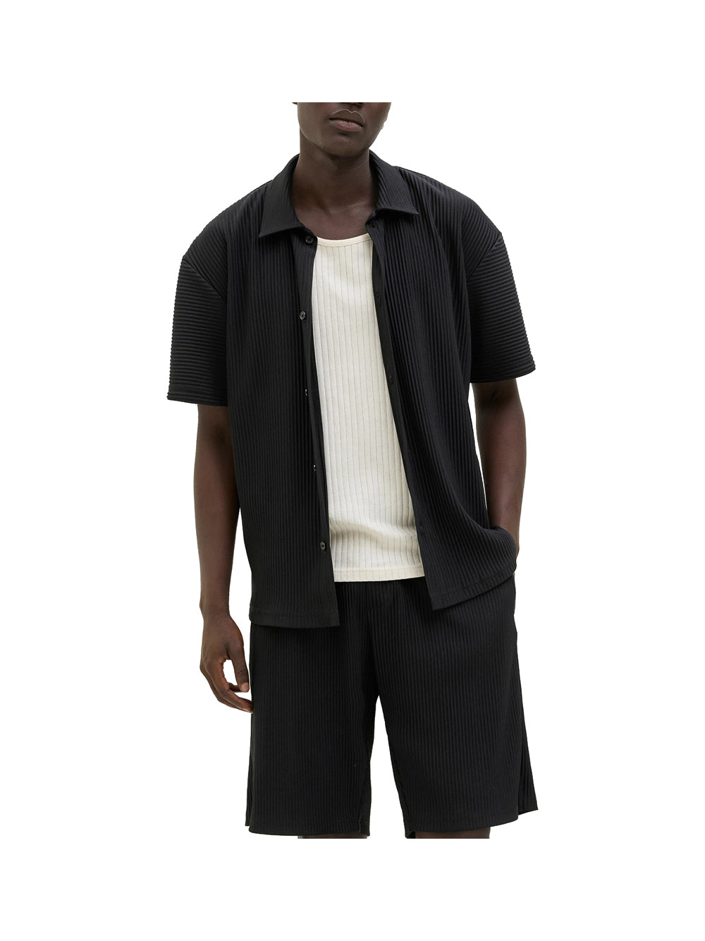 JACK&JONES PREMIUM Jack&Jones Camicia Uomo Nero Nero