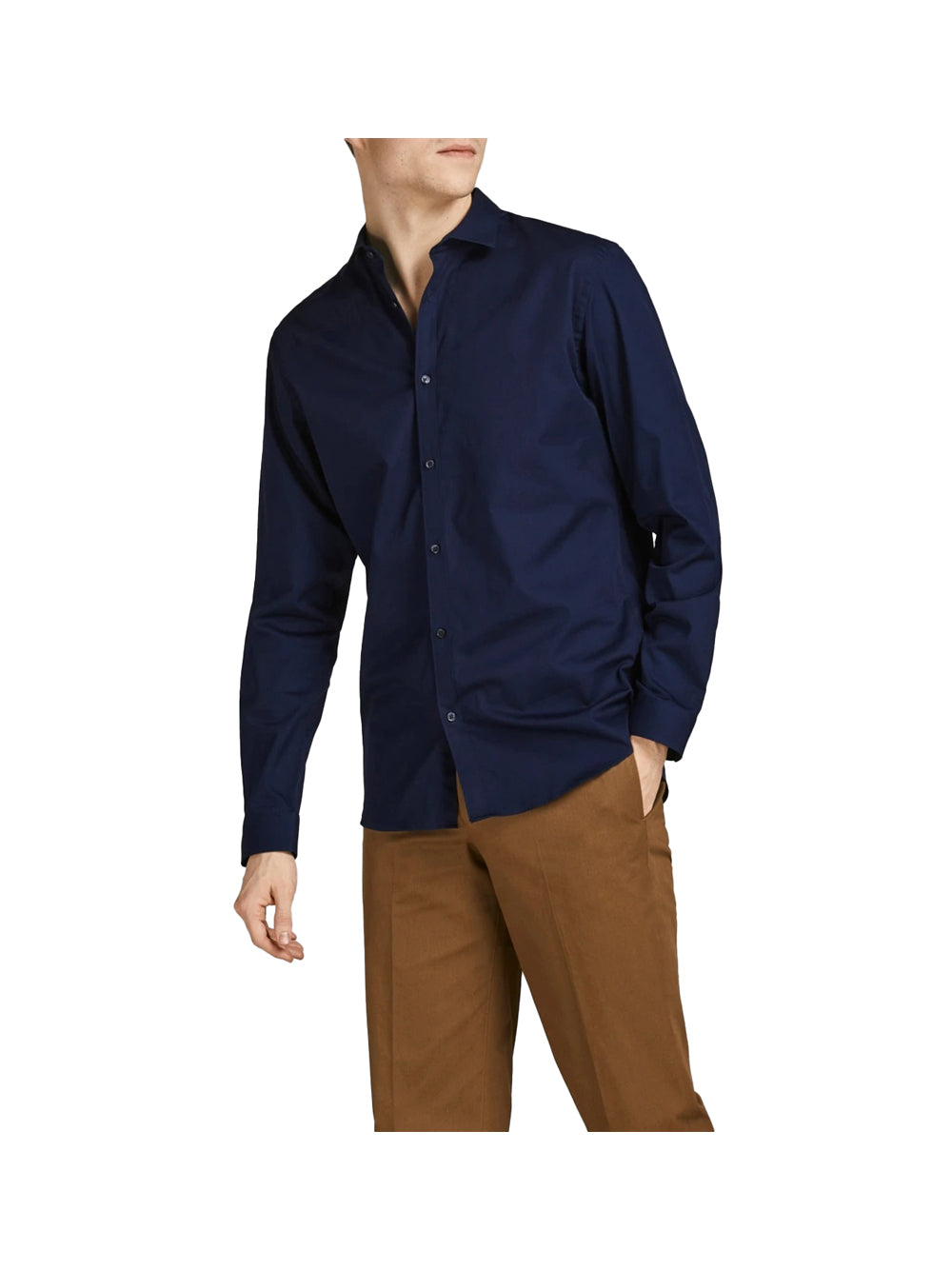 JACK&JONES STOCK Jack&Jones Camicia Uomo Blu Blu