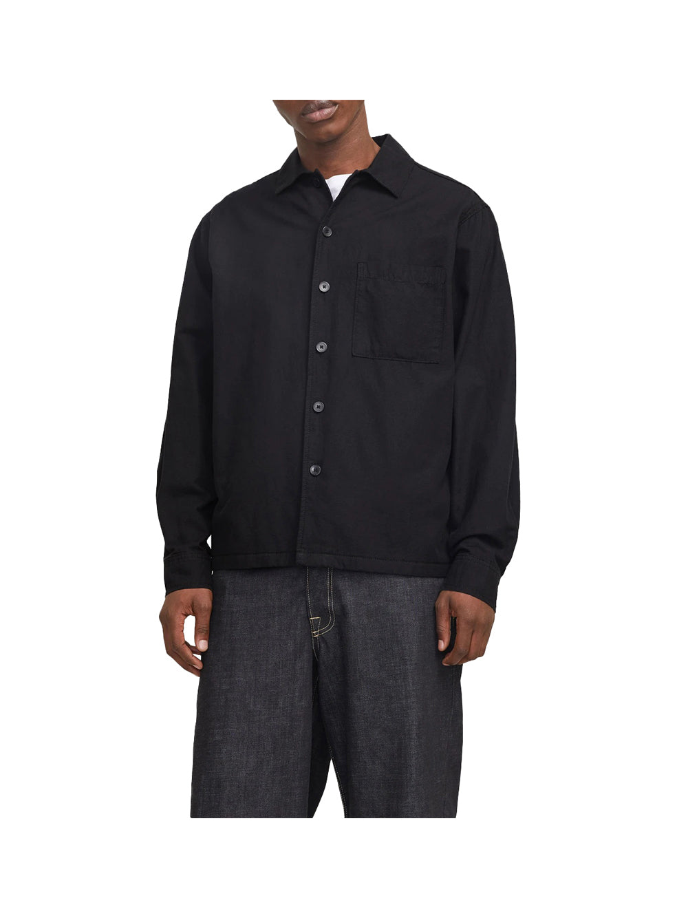 JACK&JONES STOCK Jack&Jones Camicia Uomo Nero Nero
