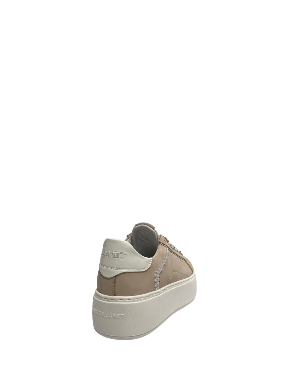 JANET & JANET Janet & Janet Sneakers Donna Beige/white - Beige BEIGE/WHITE