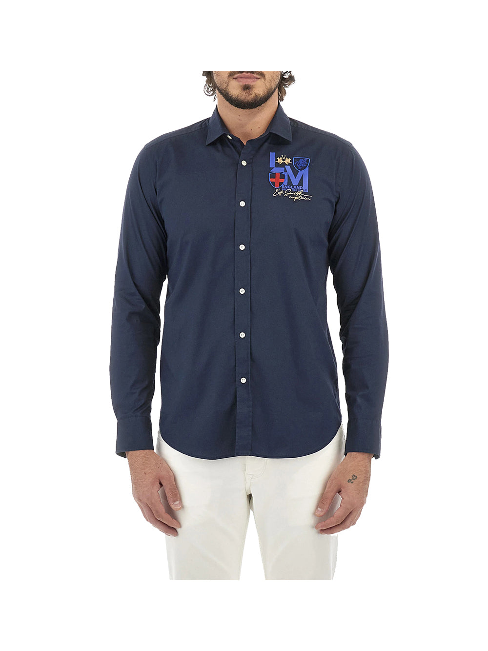 LA MARTINA STC La Martina Camicia Uomo Navy - Blu NAVY