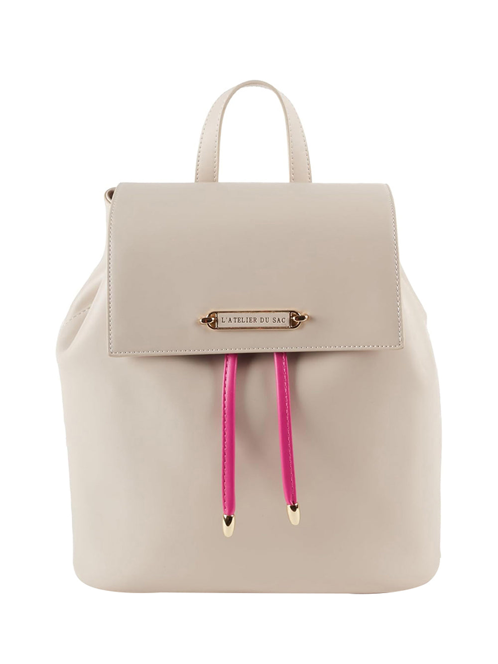 L'ATELIER DU SAC STOCK L'Atelier Du Sac Zaino Pierre - Beige Beige