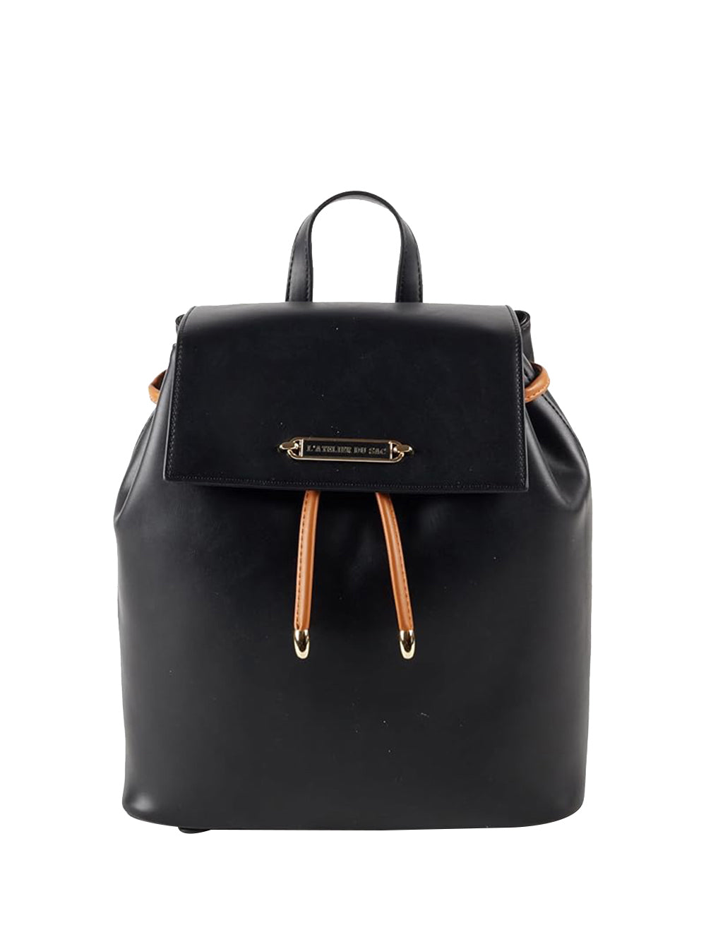 L'ATELIER DU SAC STOCK L'Atelier Du Sac Zaino Pierre - Nero Nero