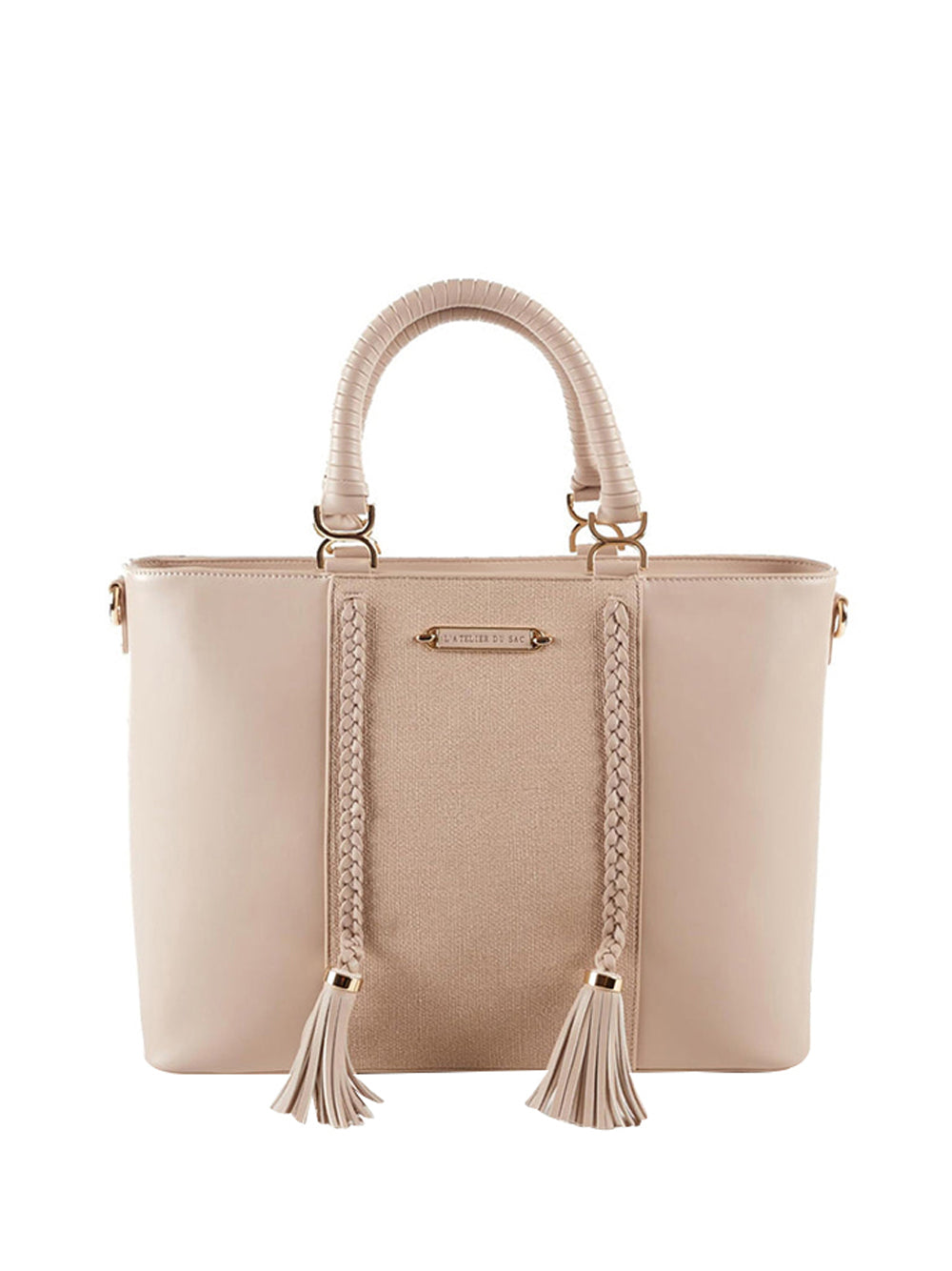 L'ATELIER DU SAC STOCK L'Atelier Du Sac Borsa a Mano Donna Beige Beige