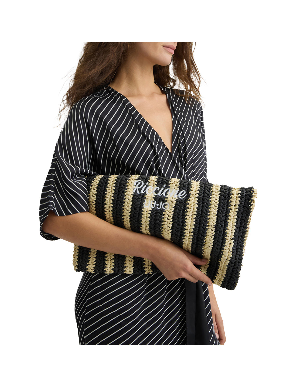 LIUJO BEACHWEAR Liu Jo Shopper Donna Bianco Bianco
