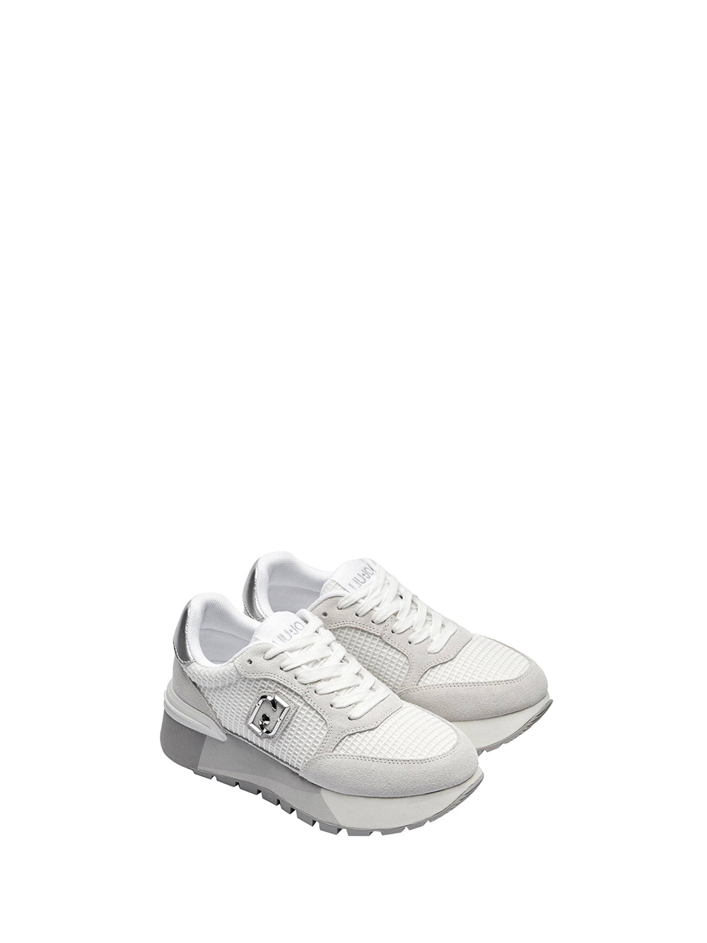 LIUJO CALZATURE SPORT Liu Jo Sneakers Donna White/silver - Bianco White/Silver