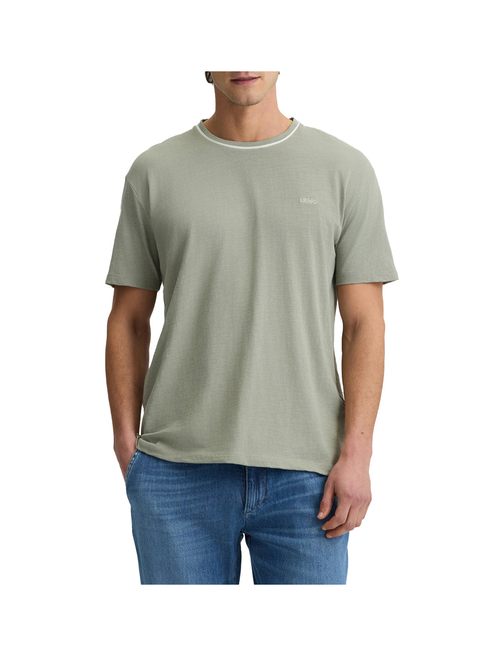 LIUJO JEANS UOMO Liu Jo T-Shirt Uomo Salvia - Verde SALVIA