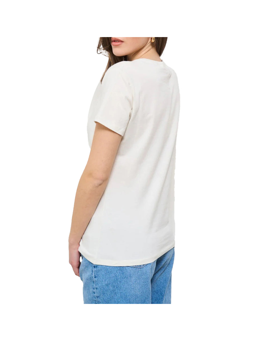 LIUJO SPORT Liu Jo T-Shirt Donna Latte - Beige LATTE