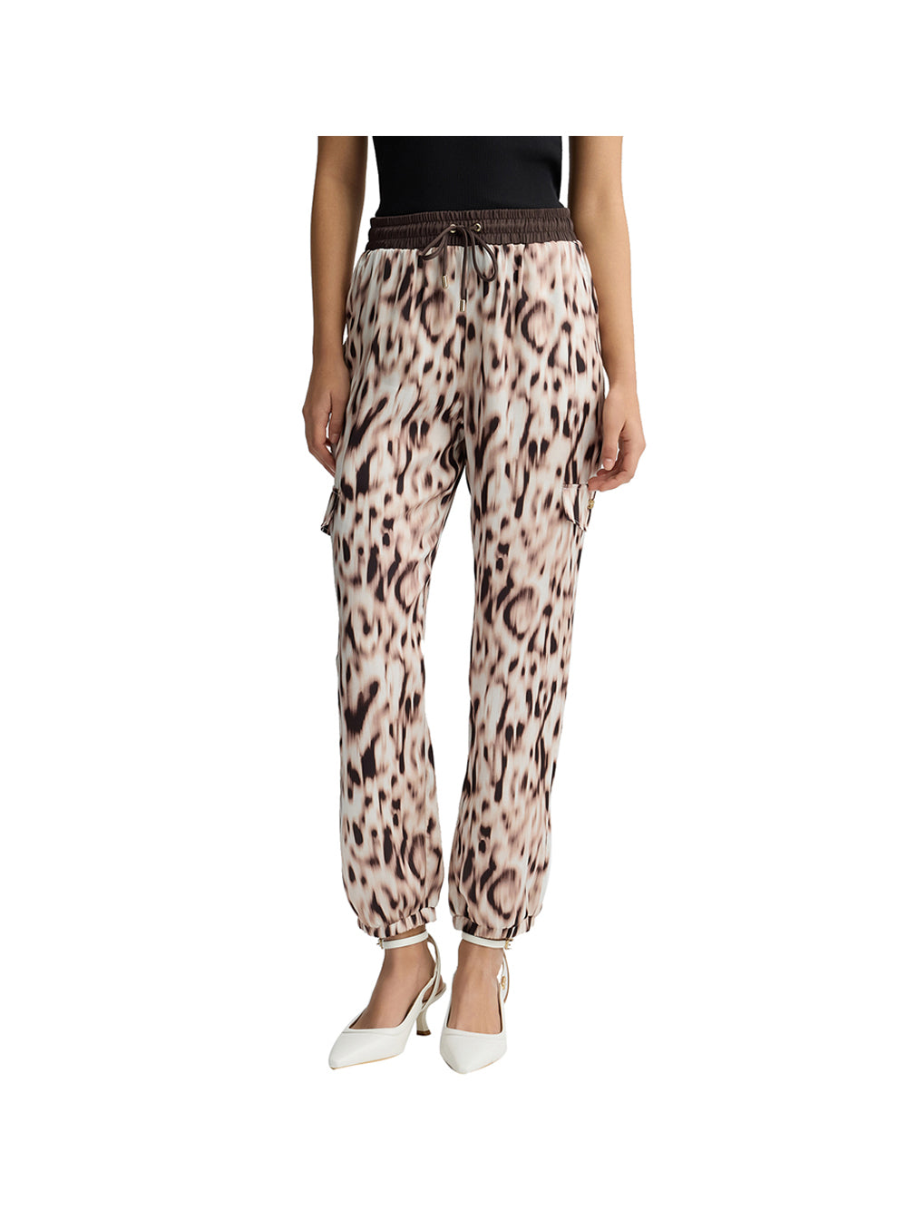 LIUJO SPORT Liu Jo Pantatuta Donna Beige/marrone - Beige BEIGE/MARRONE