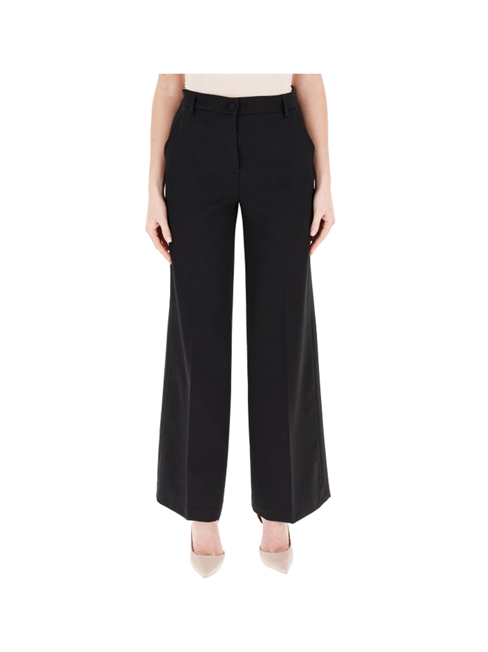 LIU.JO WHITE Liu Jo Pantalone Donna Nero Nero