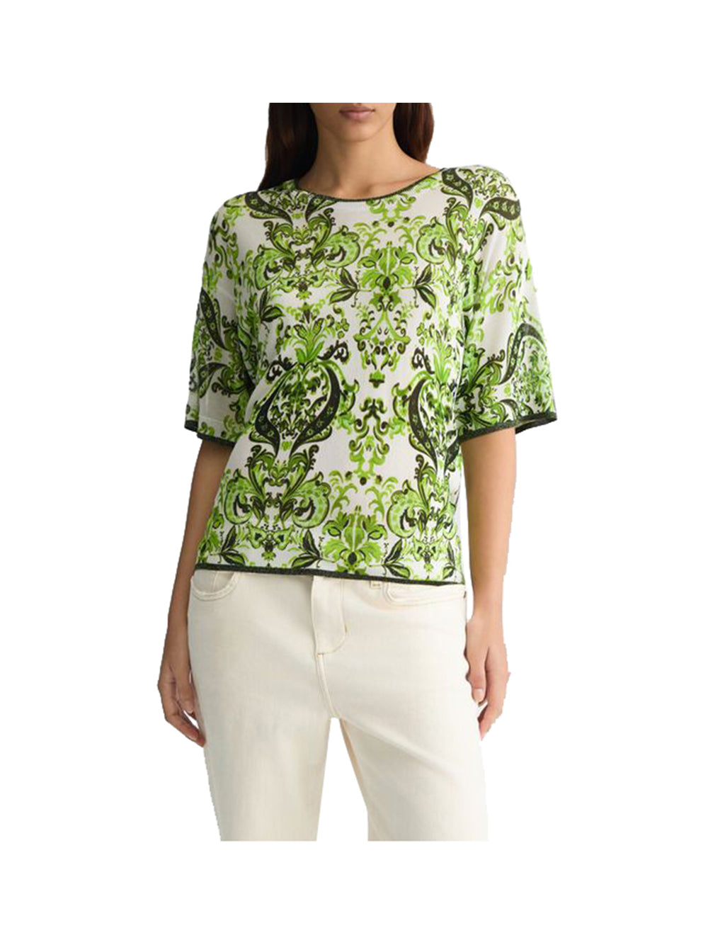 LIU.JO WHITE Liu Jo Maglia Donna - Multicolore FANTASIA