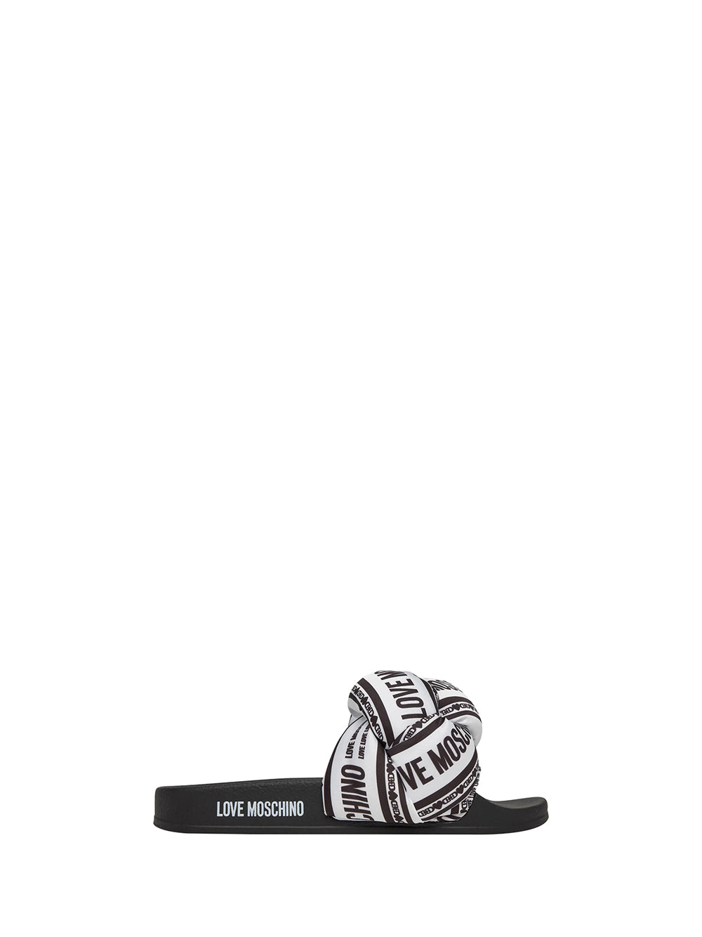 MOSCHINO CALZATURE Moschino Ciabatte Donna Bianco/nero - Bianco Bianco/nero