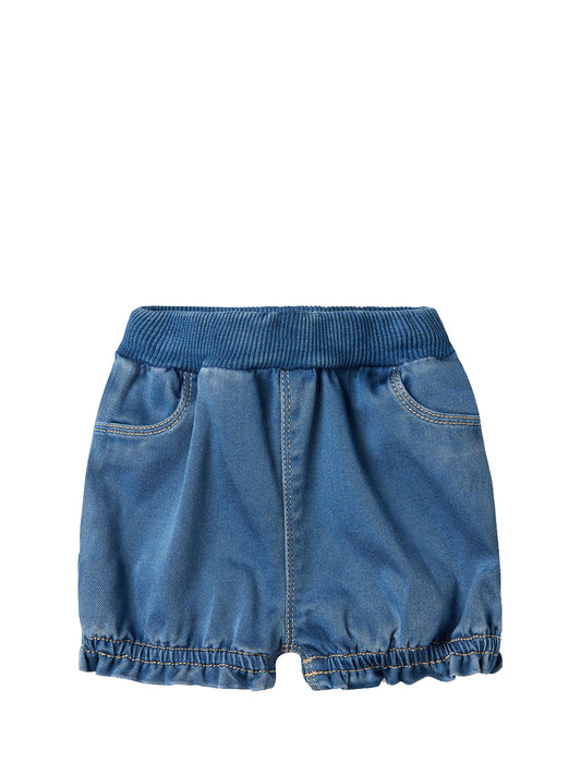 Name It Short Bambina Blu Denim - Blu