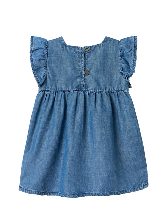 Name It Abito Bambina Denim - Blu