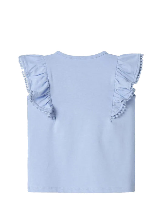 NAME IT Name It T-Shirt Bambina Azzurro - Blu Azzurro