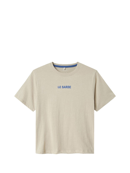 Name It T-Shirt Unisex Bimbo Beige