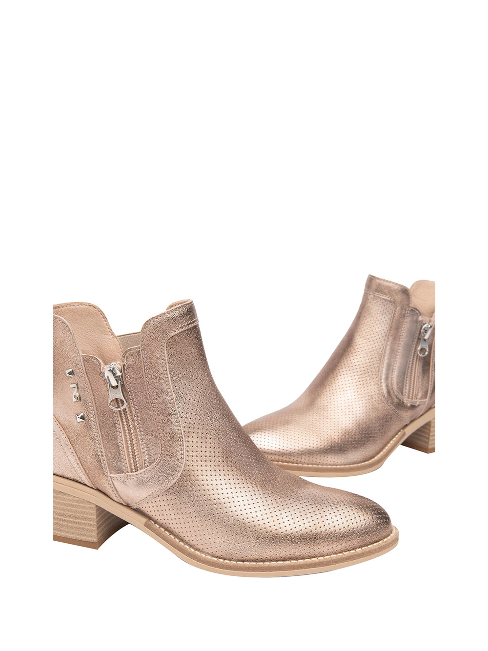 NERO GIARDINI Tronchetti Donna - Beige Tortora