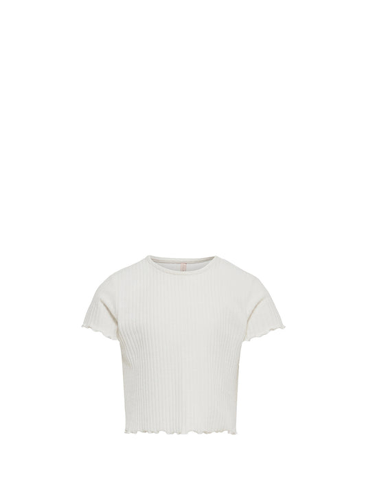Only 1 uscita Only T-Shirt Bambina Cloud - Bianco CLOUD