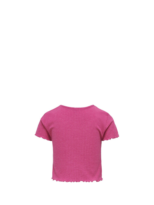 Only 1 uscita Only T-Shirt Bambina Lampone - Rosso LAMPONE