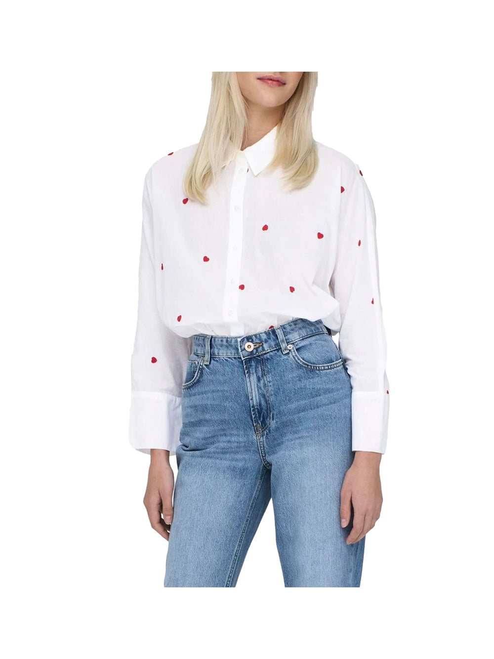 Only 1 uscita Only Camicia Donna Avorio Avorio