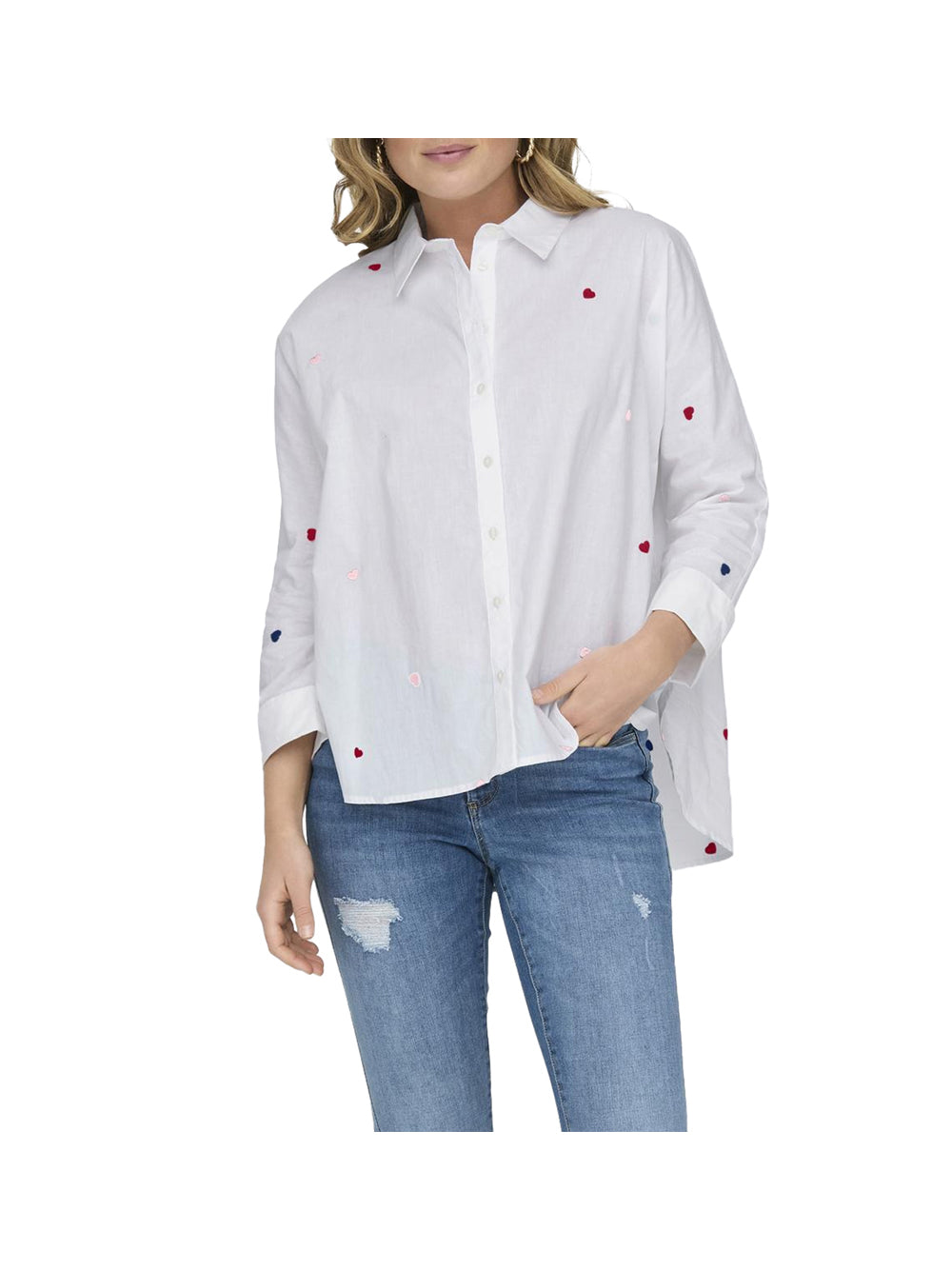 Only 1 uscita Only Camicia Donna Avorio Avorio