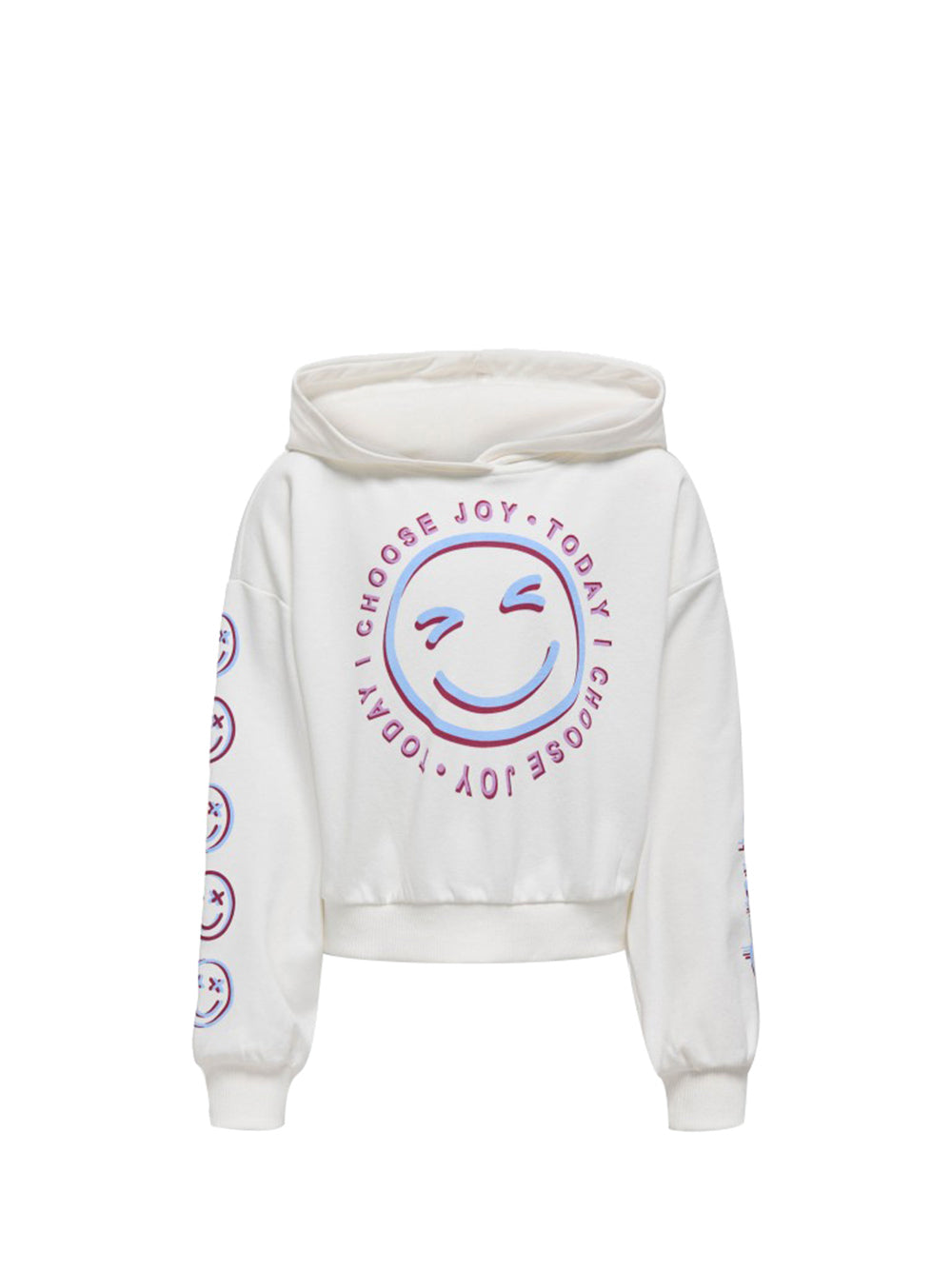 Only 1 uscita Only Felpa Bambina Cloud - Bianco CLOUD