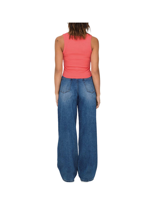 Only 2 uscita Only Canotta Donna Coral - Arancione CORAL