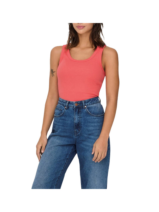 Only 2 uscita Only Canotta Donna Coral - Arancione CORAL
