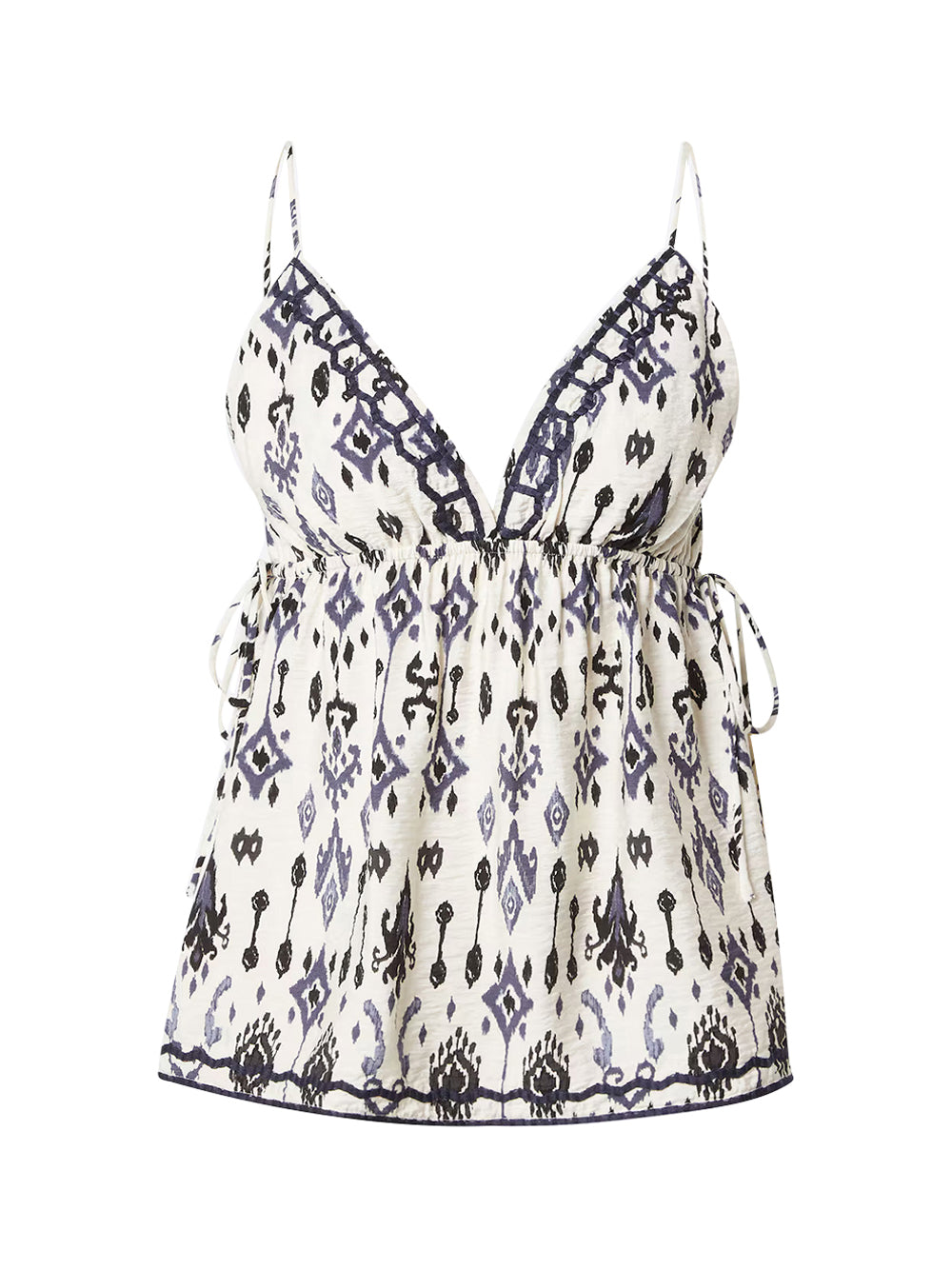 Only 2 uscita Only Canotta Donna Bianco/blu - Multicolore Bianco/blu