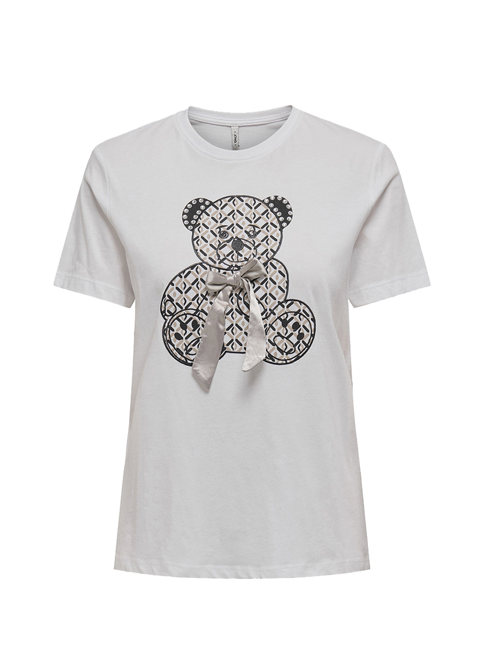 Only 2 uscita Only T-Shirt Donna Bianco Bianco