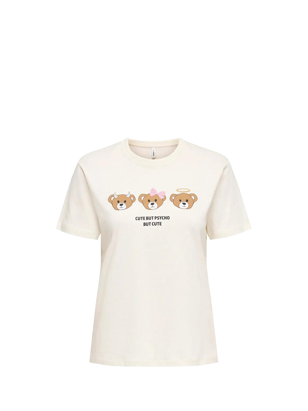 Only 1 uscita T-Shirt Basic Tinta Unita Salvia BLACK