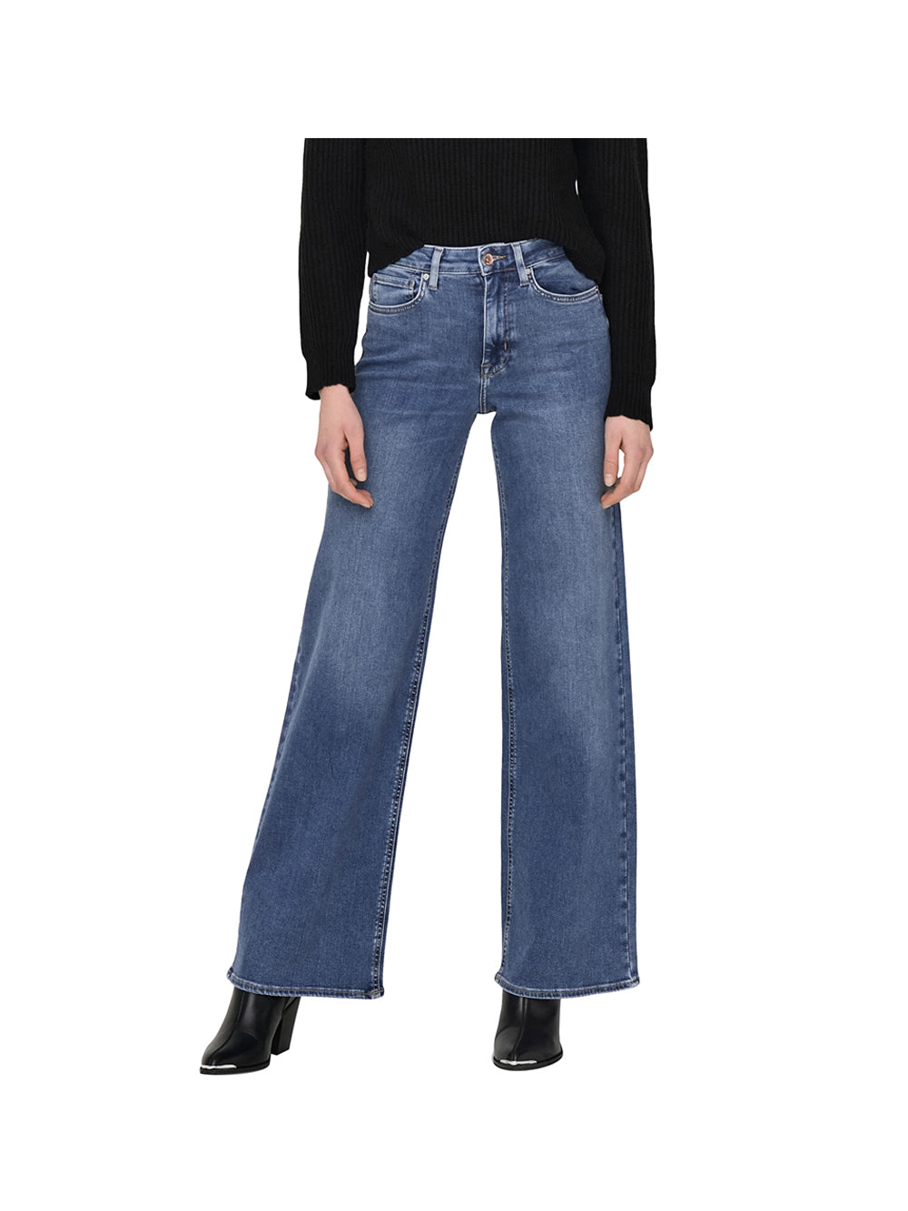 ONLY STOCK Only Pantalone Donna Blu Blu