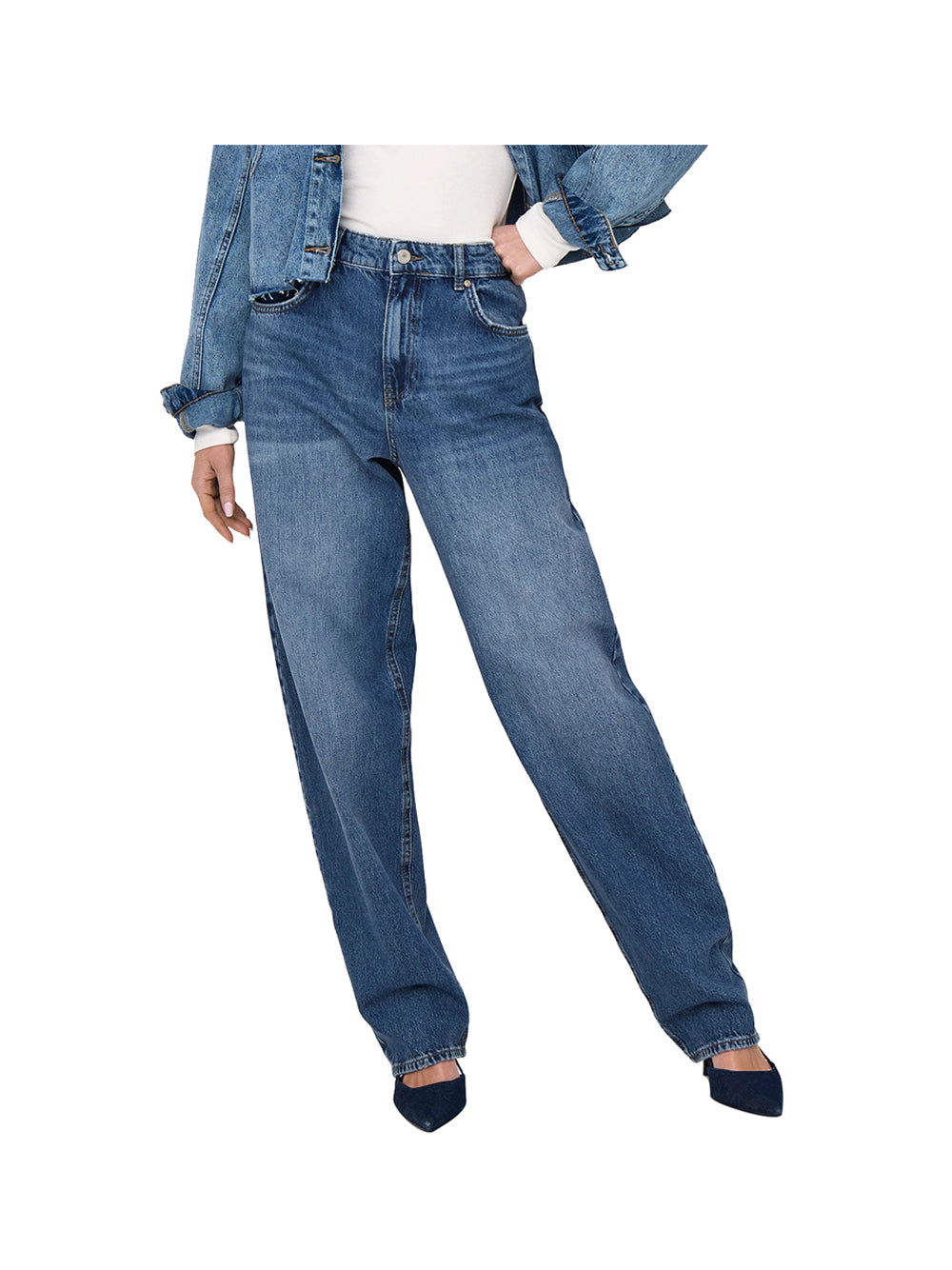 ONLY STOCK Only Jeans Donna Denim - Blu DENIM