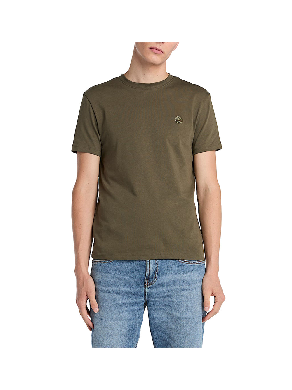 Only 1 uscita T-Shirt Basic Tinta Unita Salvia BLACK