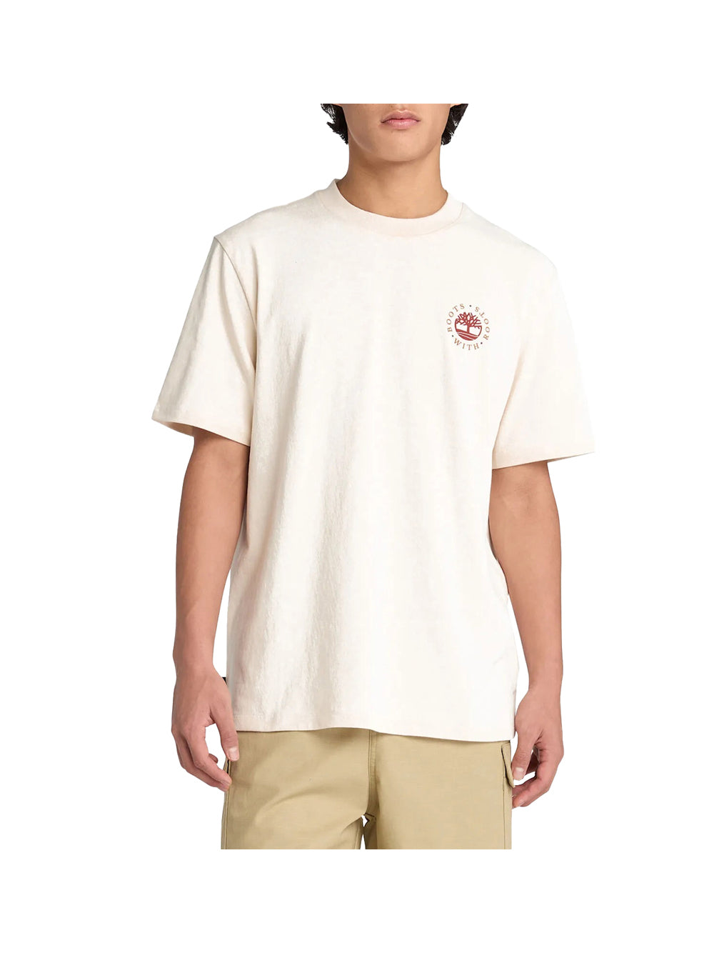 TIMBERLAND Timberland T-Shirt Uomo Bianco/multi - Multicolore BIANCO/MULTI