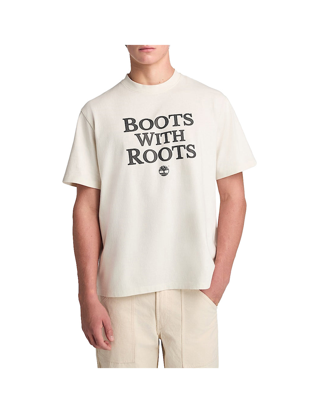 TIMBERLAND Timberland T-Shirt Uomo Bianco Bianco