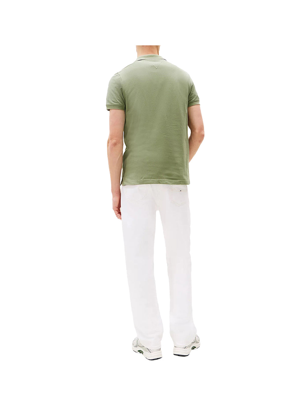 TOMMY JEANS 2USCITA Tommy Jeans Polo Uomo Aruba Green - Verde Aruba Green