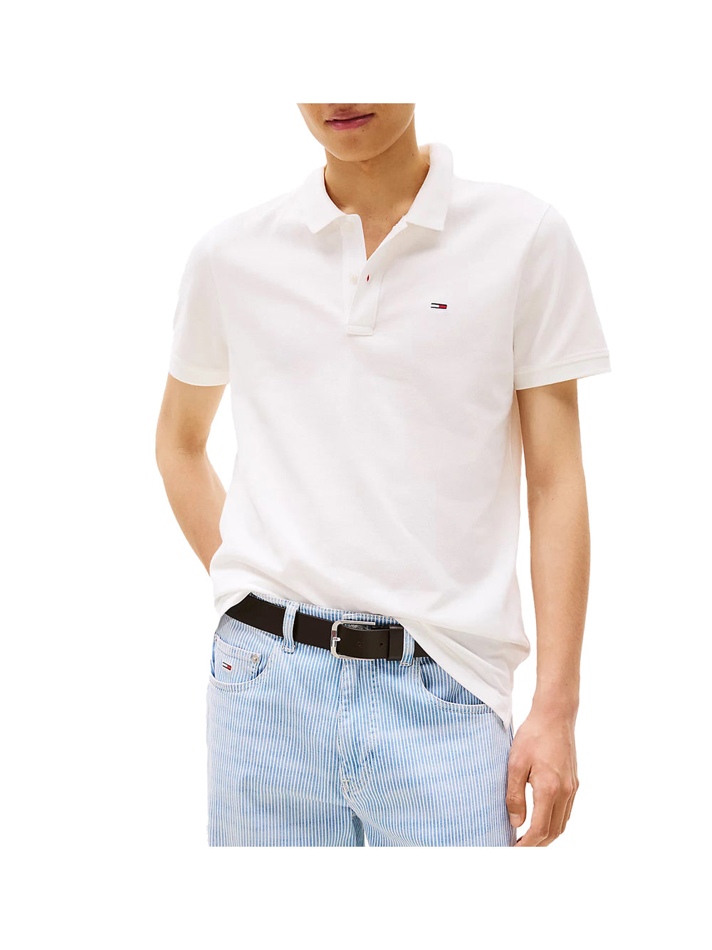 TOMMY JEANS 2USCITA Tommy Jeans Polo Uomo Ecru - Beige Ecru