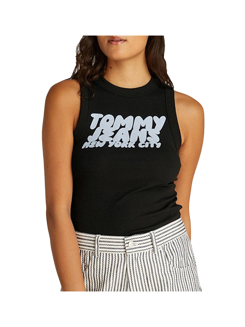 Only 1 uscita T-Shirt Basic Tinta Unita Salvia BLACK