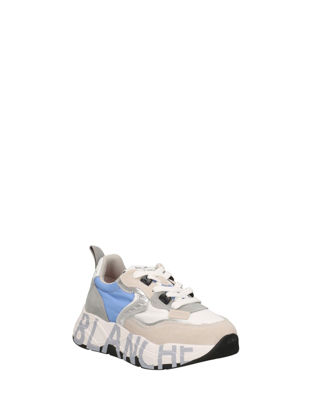 VOILE' BLANCHE Voilé Blanche Sneakers Donna White/light Blue - Multicolore White/light blue