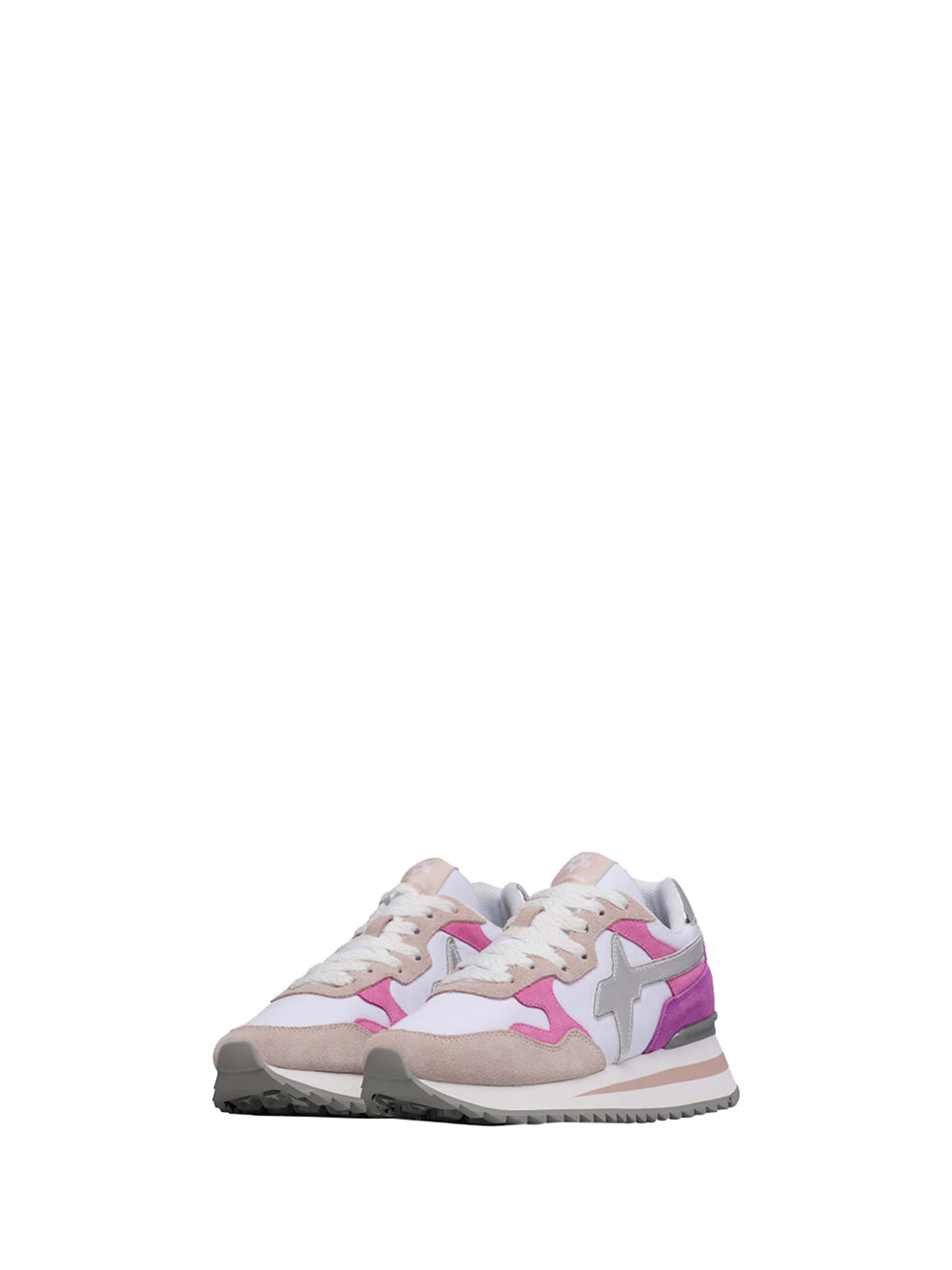 W6YZ W6yz Sneakers Donna Cipria/white/pink - Multicolore Cipria/white/pink