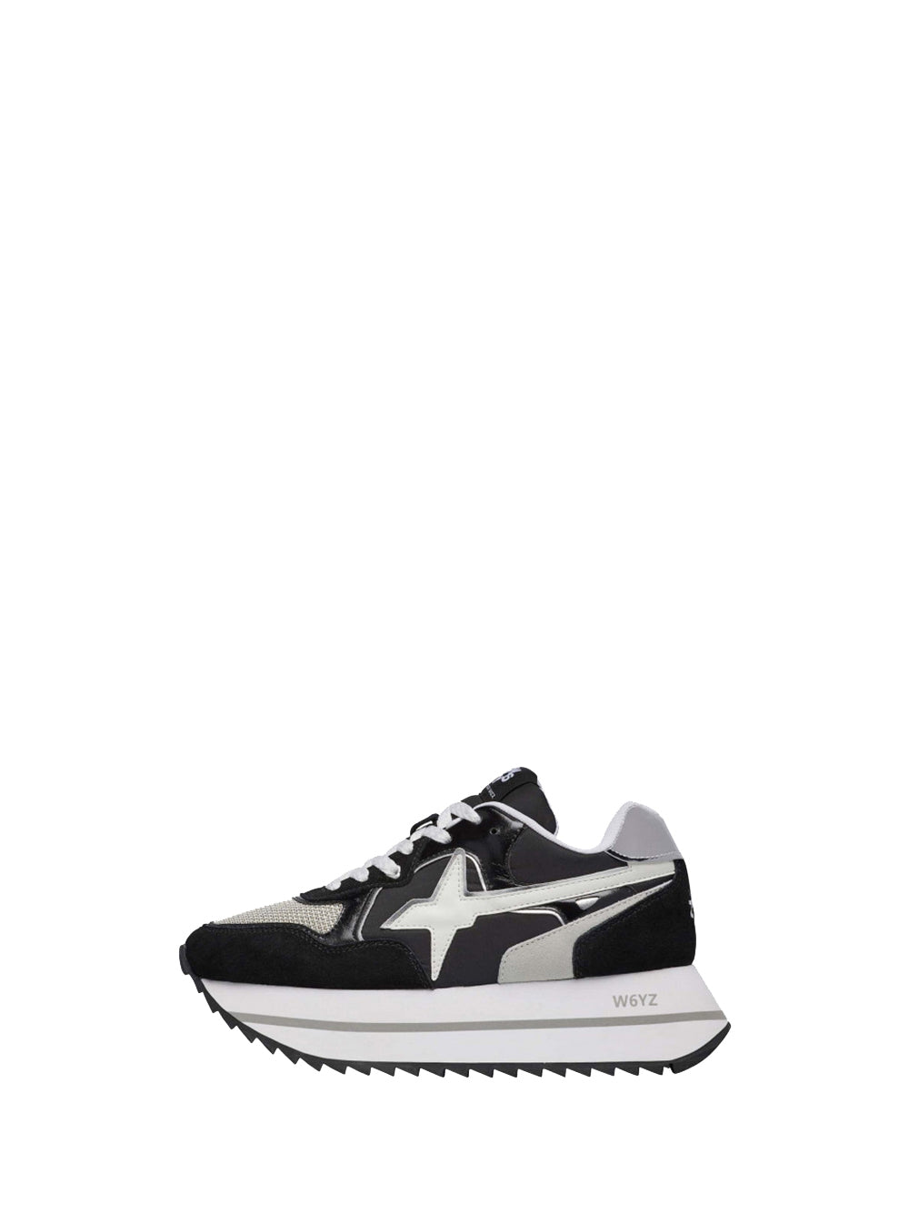 W6YZ W6yz Sneakers Donna Nero/argento - Multicolore Nero/argento