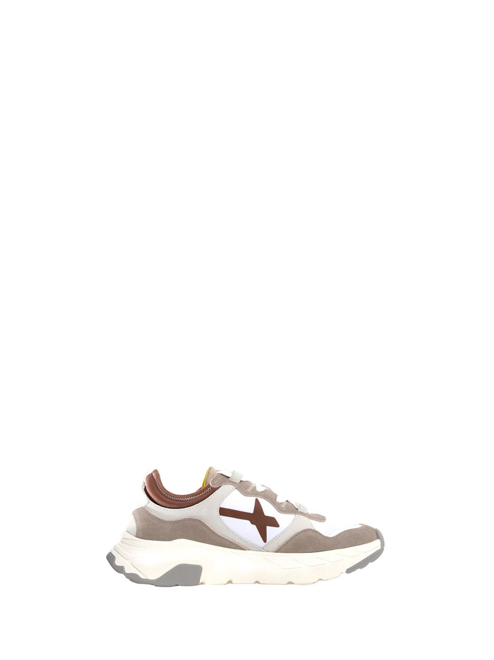 W6YZ W6yz Sneakers Uomo Taupe/white/chestnut - Beige Taupe/white/chestnut