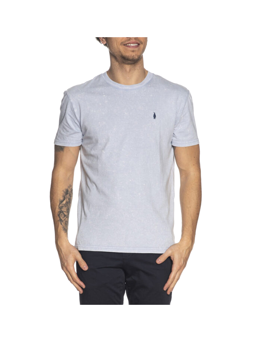 WALTBAY Waltbay T-Shirt Uomo Celeste - Turchese Celeste