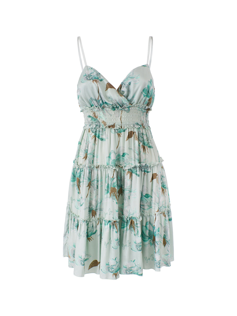 YES ZEE STC Yes Zee Abito Donna Verde Verde