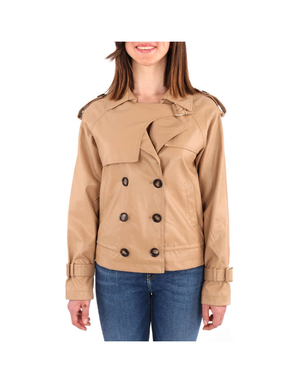 YES ZEE STC Yes Zee Giubbotto Donna Cammello - Marrone Cammello