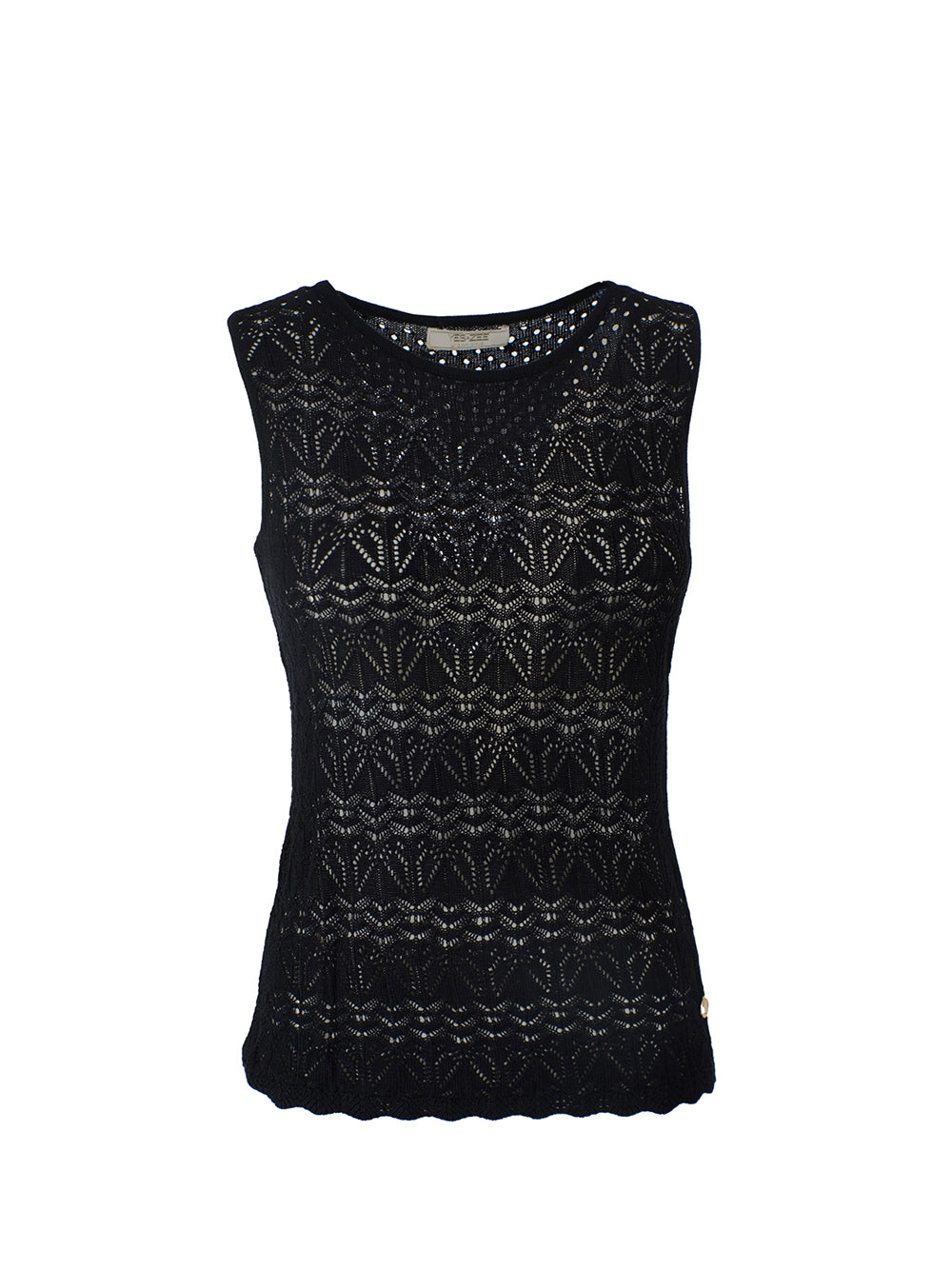 YES ZEE STC Maglia Donna - Nero Nero